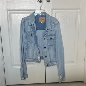 PAIGE Light Blue Denim Jacket